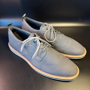 Madden Dress Shoes Gray Perforated Oxford Lace Up Casual‎ Comfort Size 11